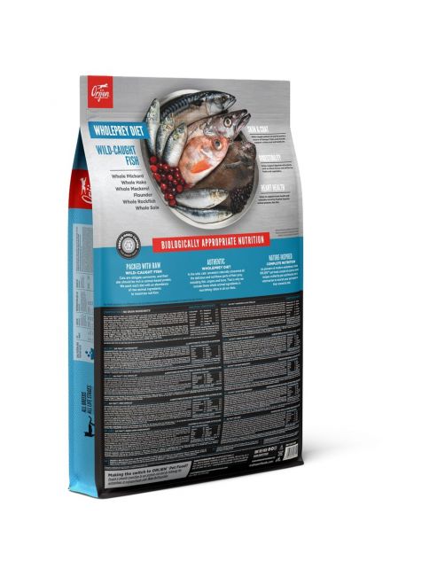 Orijen Whole Prey Six Fish Cat Sardines&Heek - Kattenvoer
