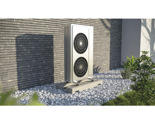 Fundering voor warmtepompen/airco's - betonsokkel gala-Base BASIC 97 cm x 20 cm x 10 cm