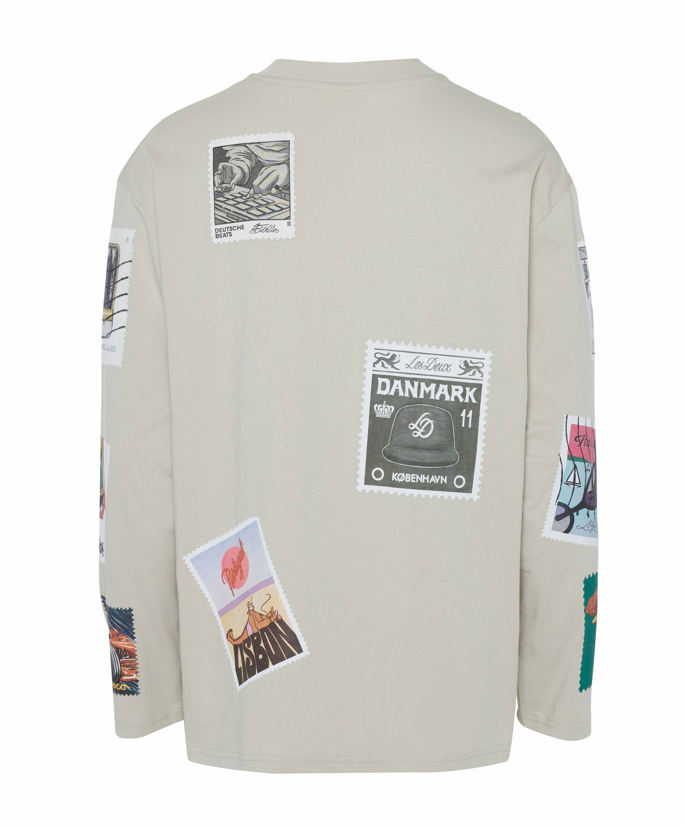Les Deux Heren longsleeve beige