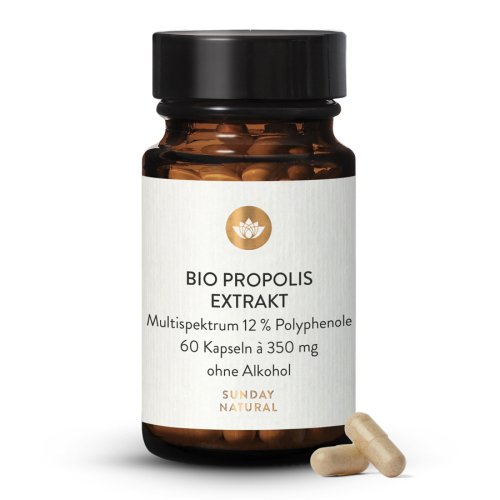 Sunday Natural Products  Bio Propolis Extrakt Kapseln