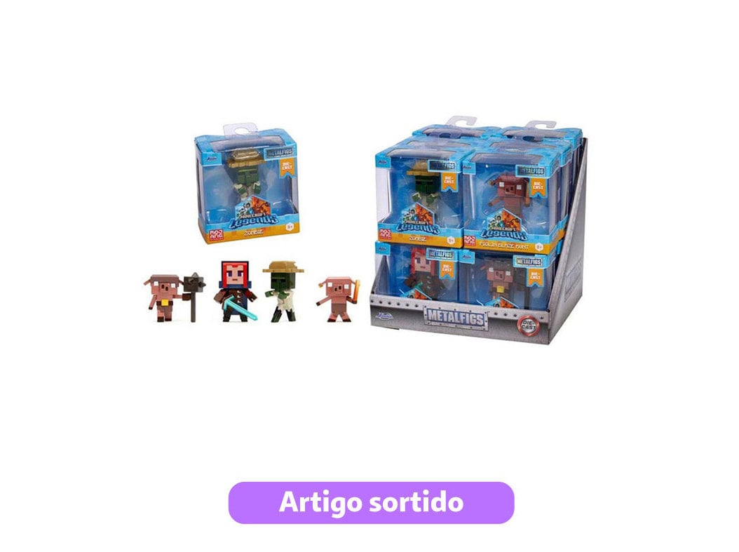 FIGURAS MINECRAFT JADA 7CM MODELOS SORTIDOS