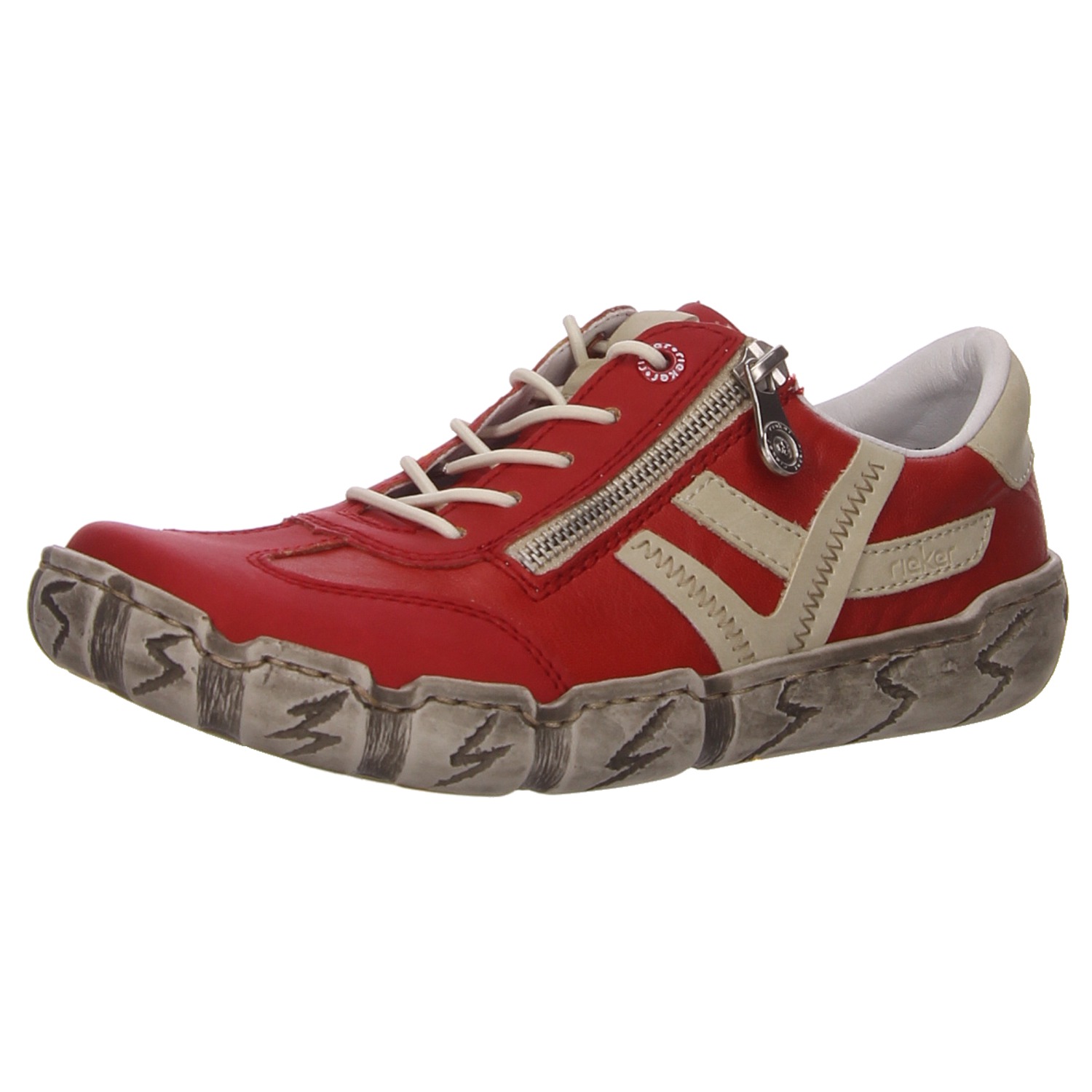 Rieker Halbschuh rot rot