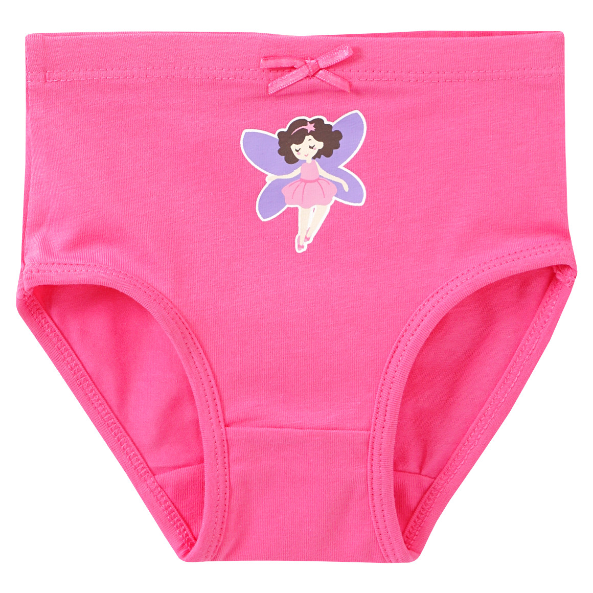 Topomini 3 Mädchen Slips in verschiedenen Dessins pink / hellblau