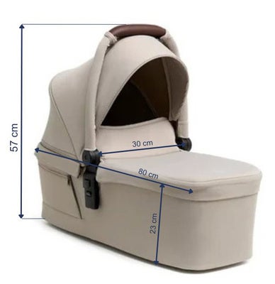 Beemoo Pro Twin 2 Liggedel, Latte Beige