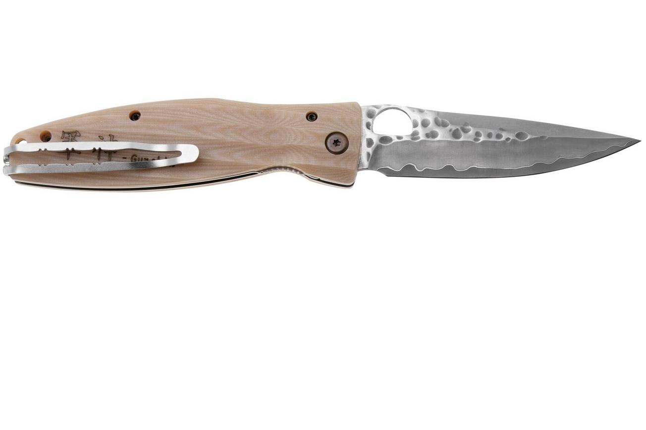 Mcusta MC-0185G Sengoku Uesugi Kenshin SPG2, white micarta, herenmes