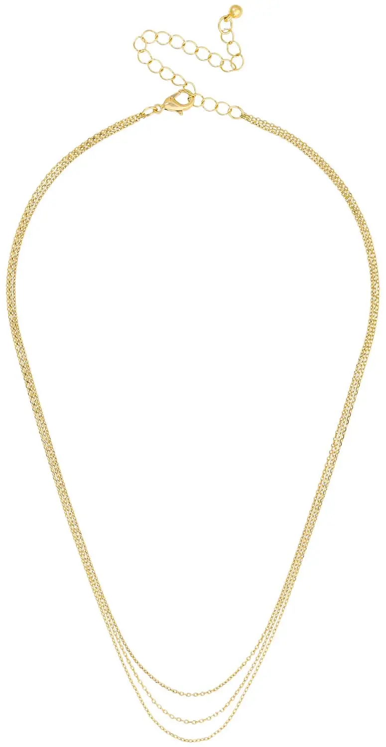 Layering Kette - Golden Lacework