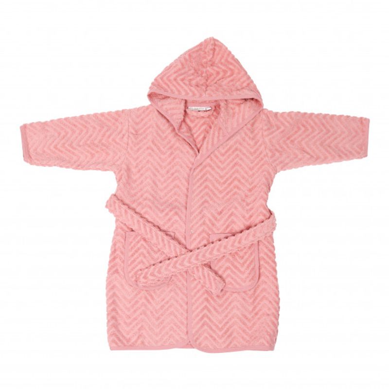 Filibabba Badekåpe, Zikk Zakk Rosa, 3-4 år