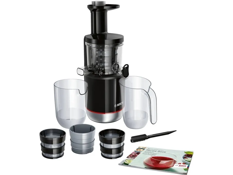 Bosch VitaExtract MESM731M - Saftpresser - 150 W - sort/ sølv