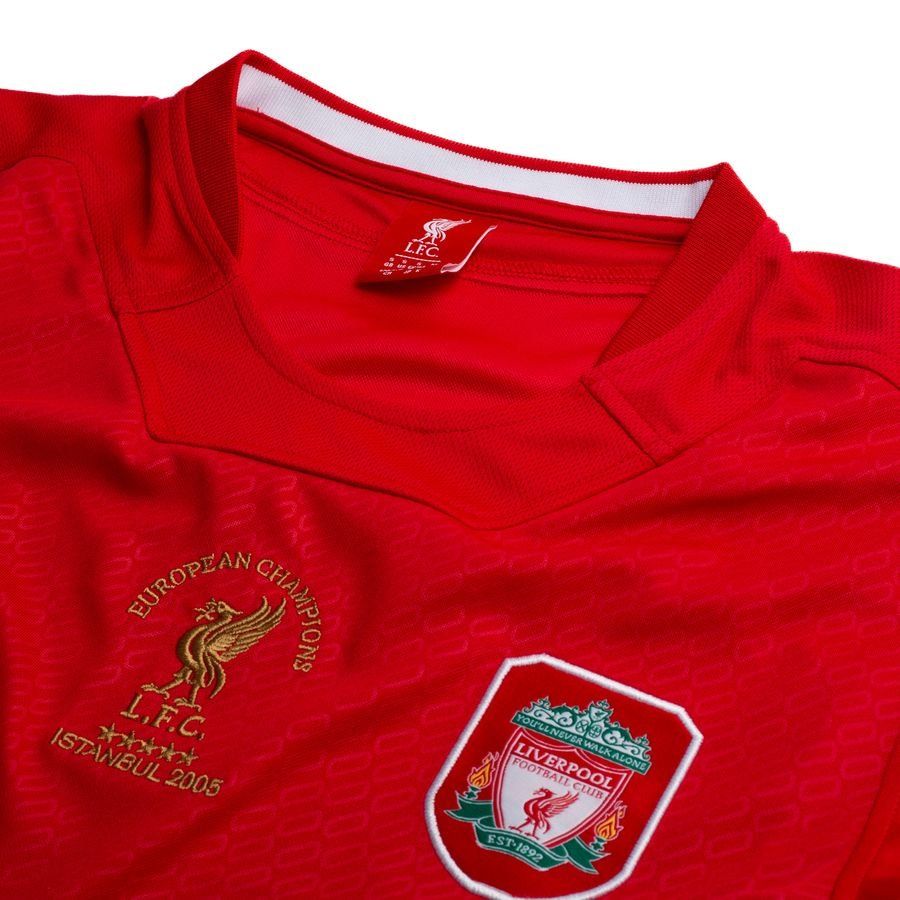 Liverpool Maillot Domicile Istanbul 2005 Manches Longues