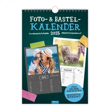 Trötsch Foto- und Bastelkalender 2025