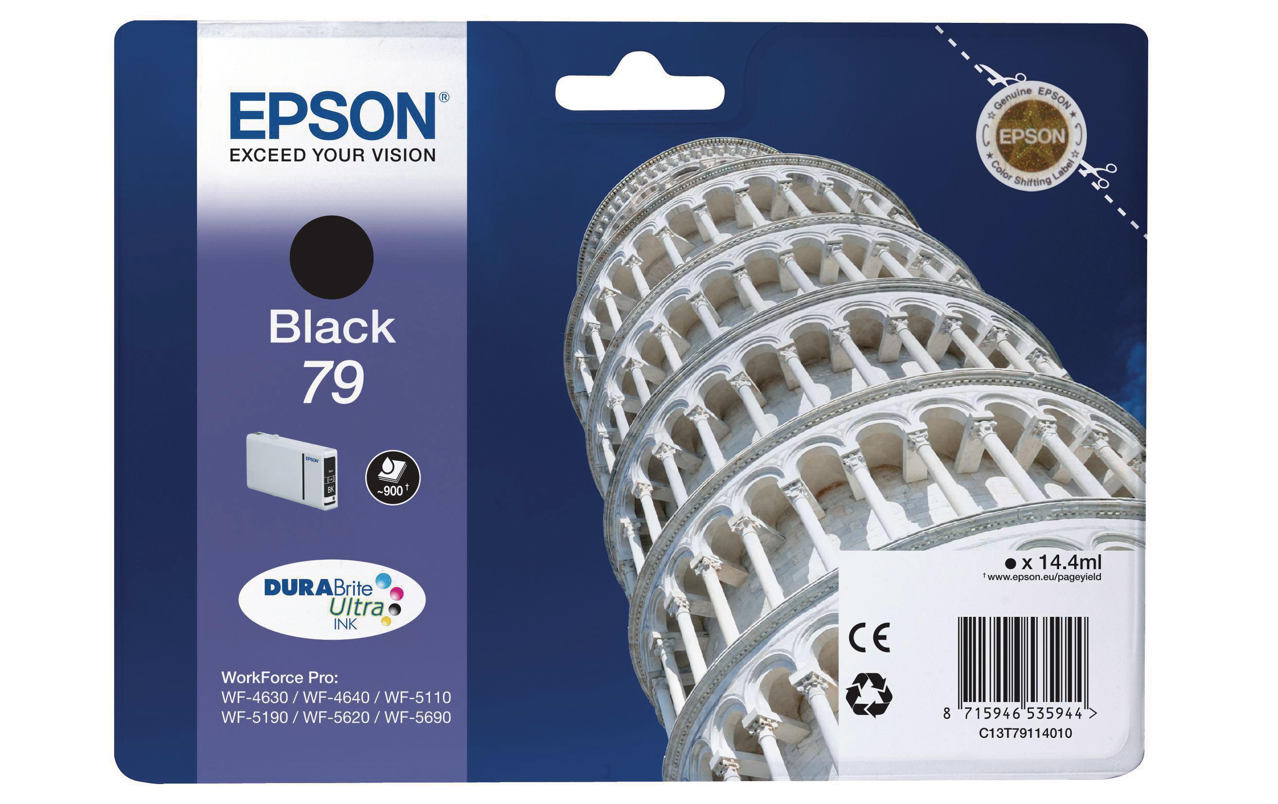 Tinte C13T79114010 BlackTinte, schwarz