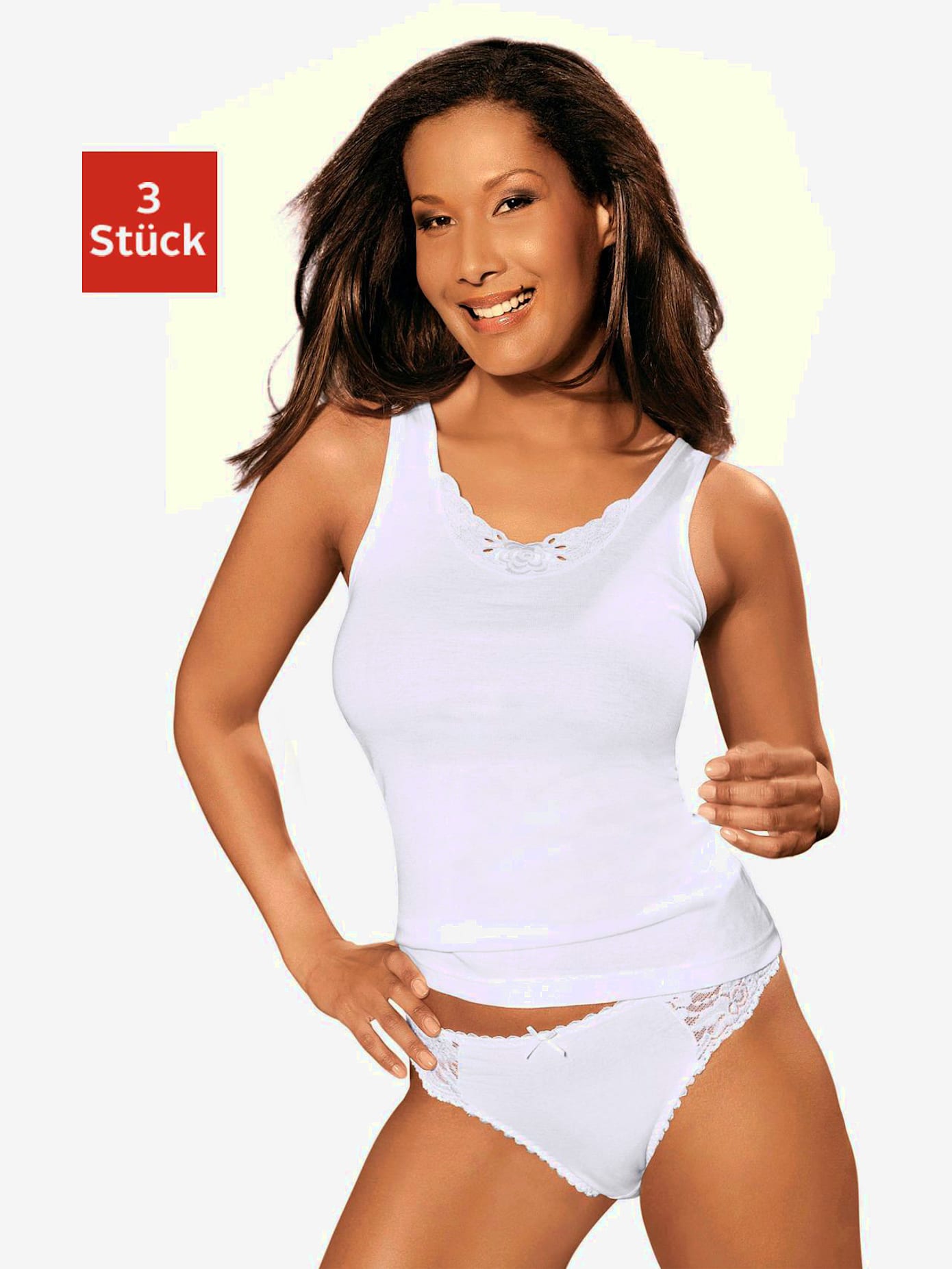 Chemise lot de 3 débardeurs pratique