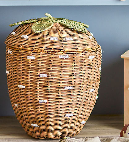 Bloomingville Korb m. Deckel – Pelino – Braun