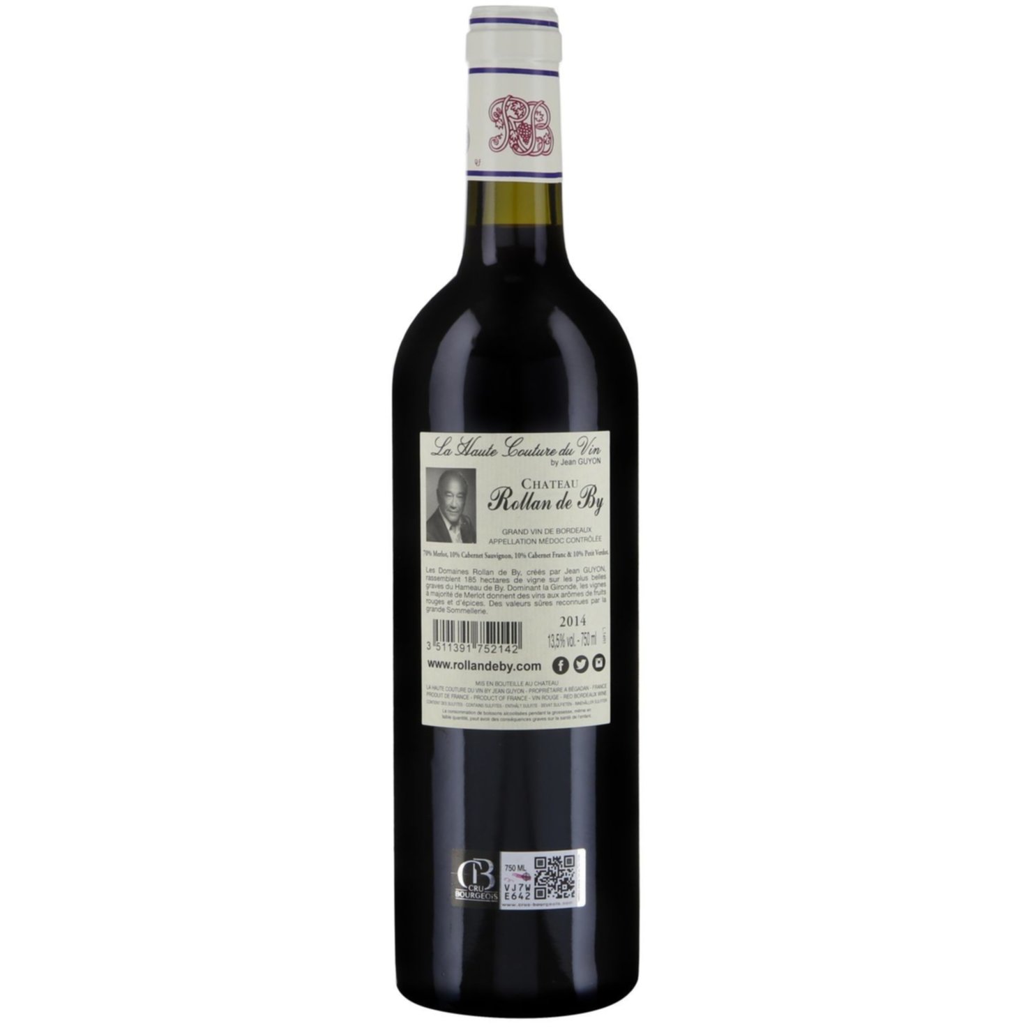 Château Rollan de By Cru Bourgeois Médoc AOC -75cl