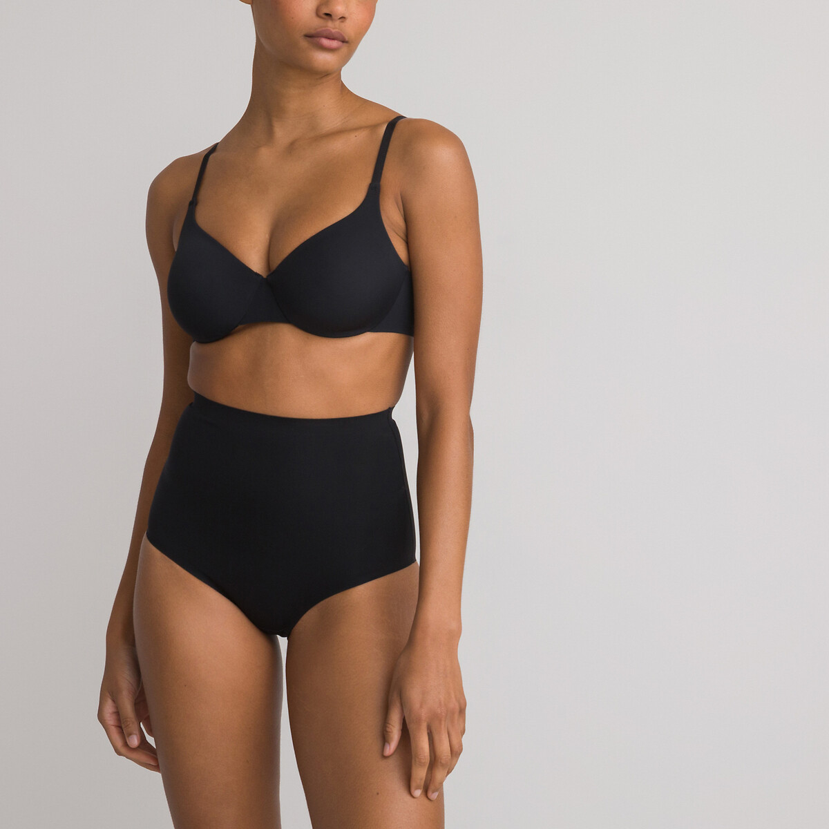 COLEÇÃO LA REDOUTE<br>Calcinhas de cintura alta com suporte moderado