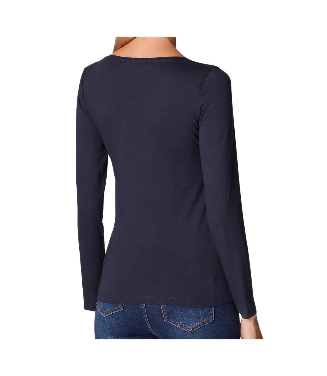 T-shirt Marine Femme Morgan Tcoeur