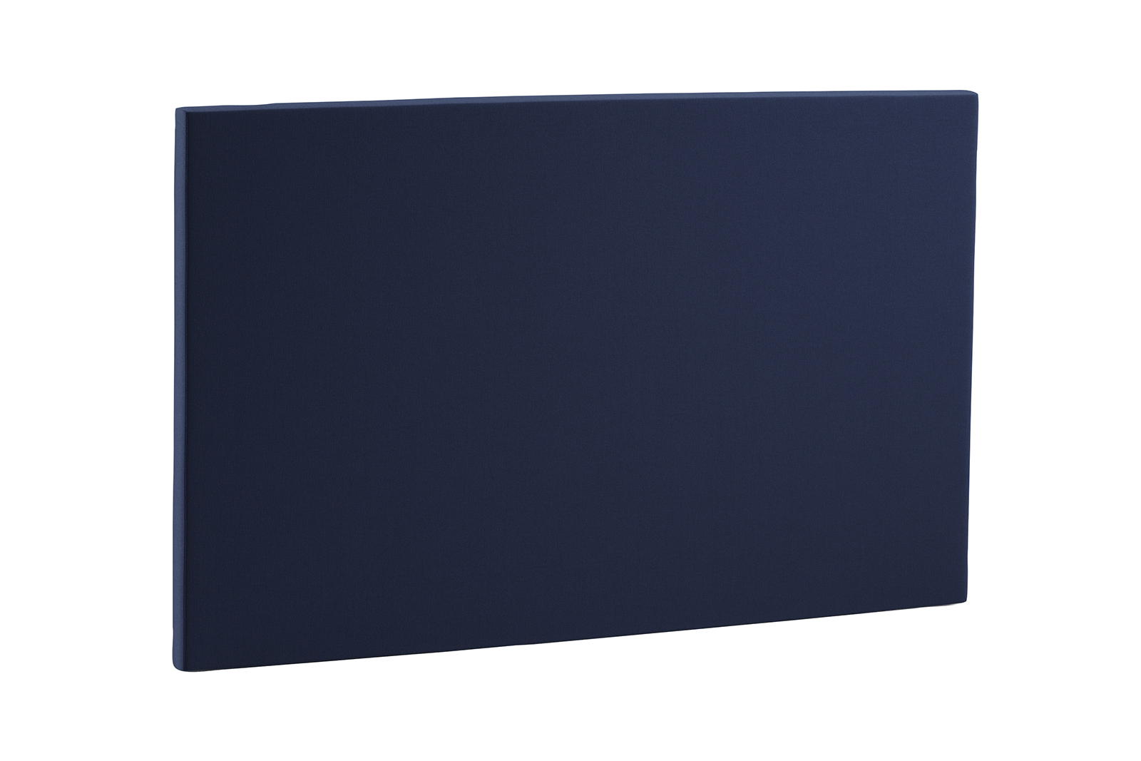 London sengegavl 180 cm bredde i tekstil Nordic blue. H130 cm