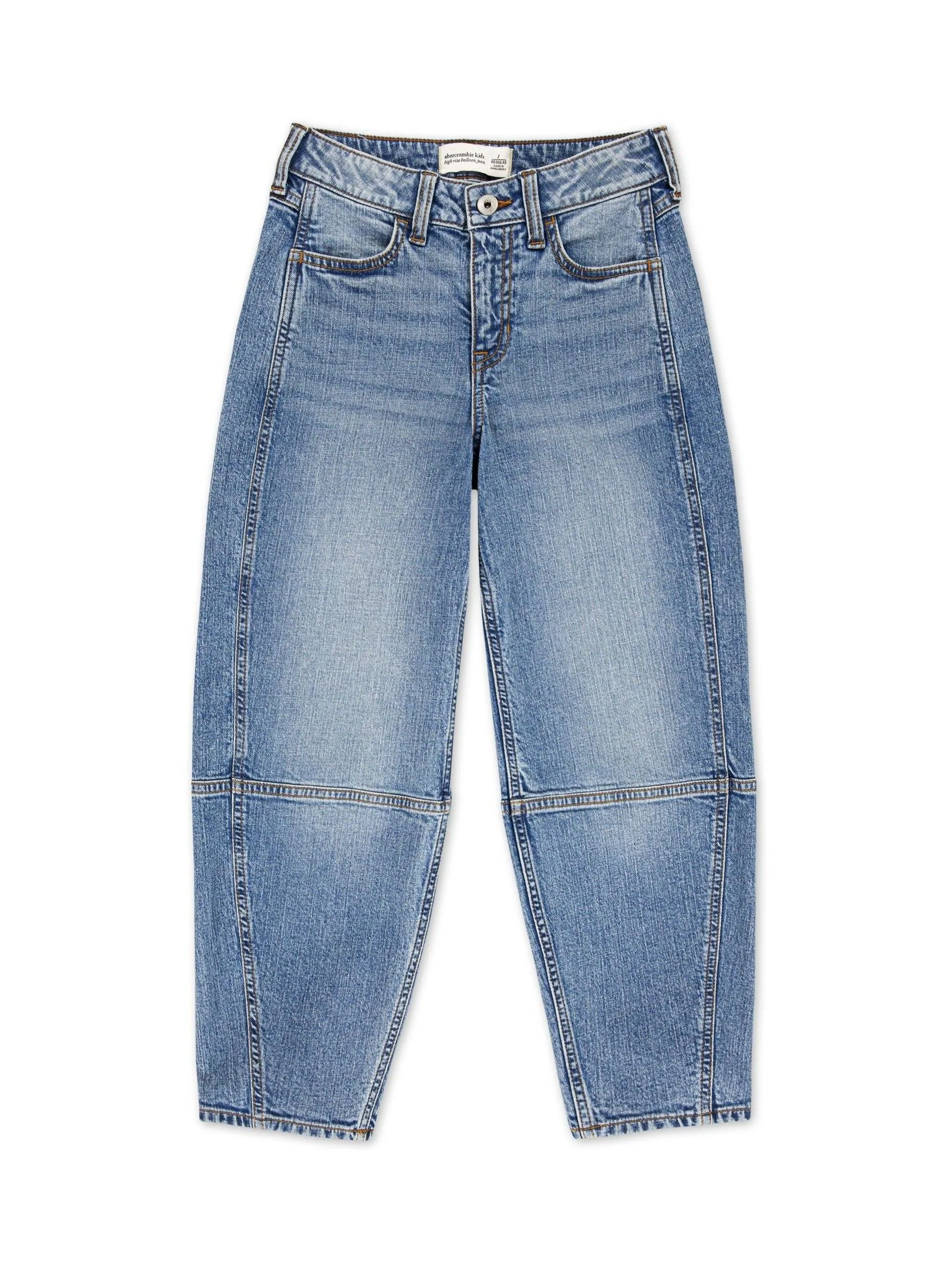 Abercrombie & Fitch High Rise Barrell Jeans