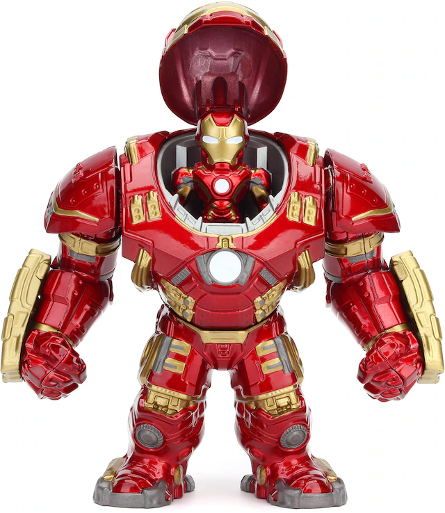 JADA Actionfigur »Marvel Hulkbuster + Ironman Figur« aus Metall