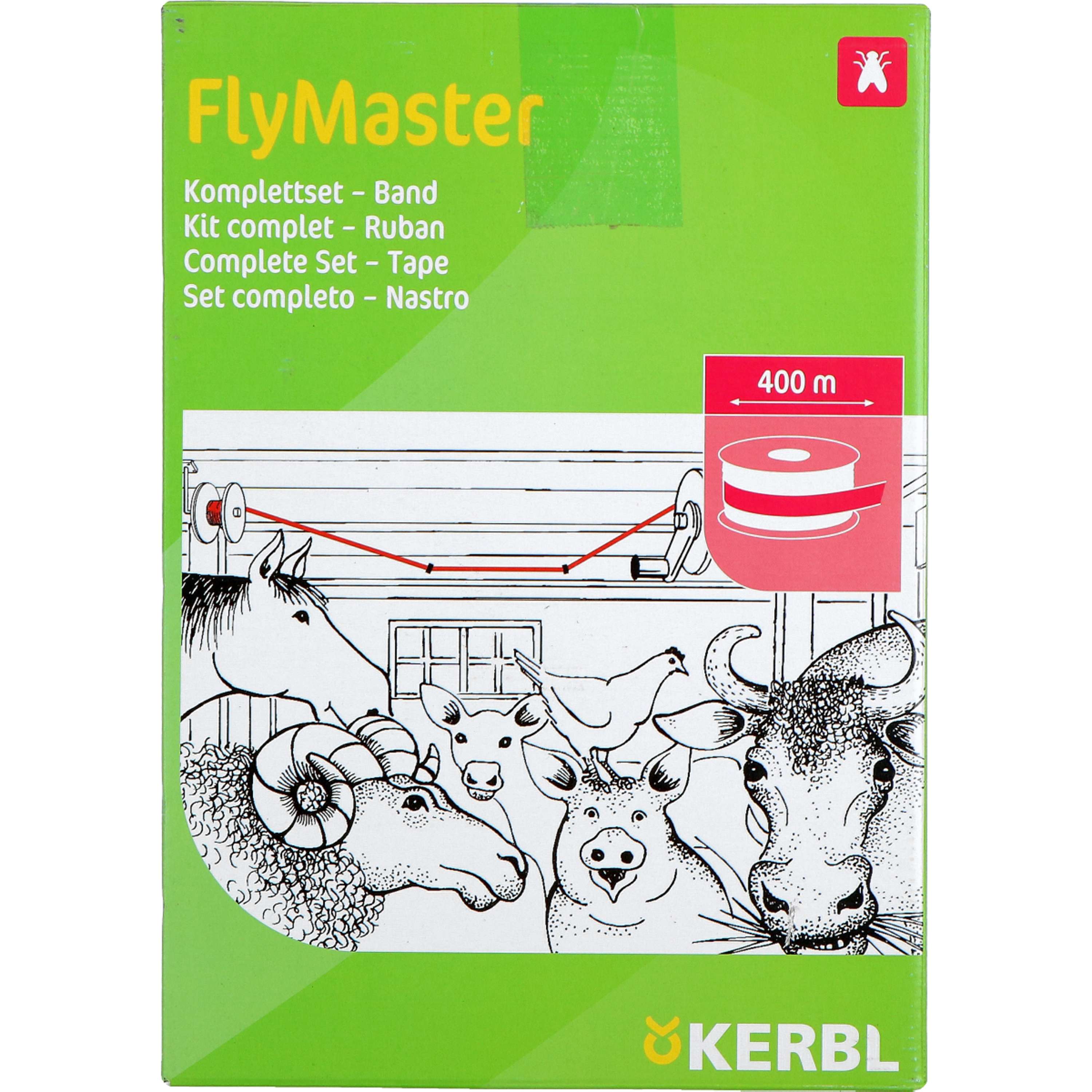 Kerbl Flymaster Vliegenlint Set 400 Meter