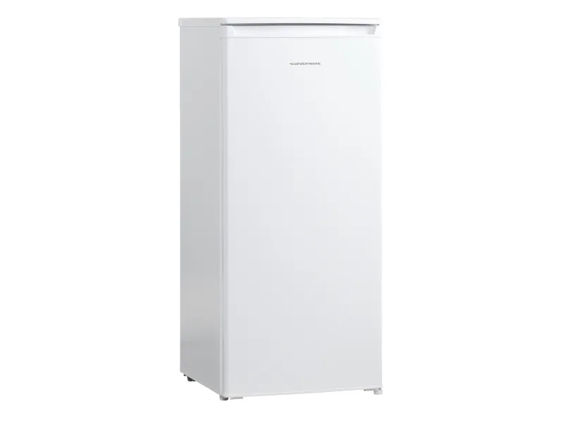 Scandomestic SKB 190 W - Køleskab med fryseboks - bredde: 55 cm - dybde: 56.5 cm - højde: 122.0 cm - 195 liter