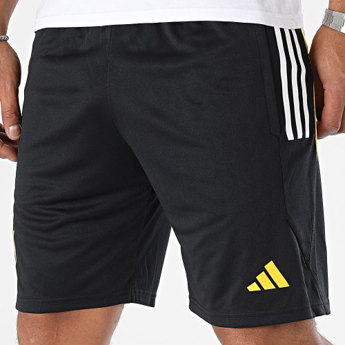 Short Jogging A Bandes Juventus IM1868 Noir