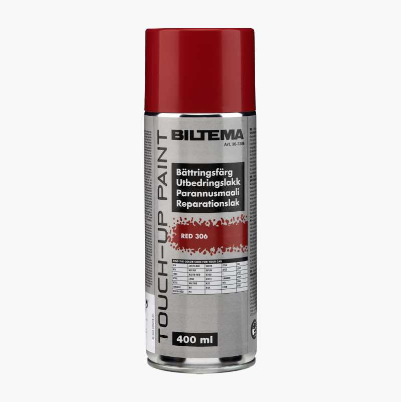 Utbedringslakk, rød, 400 ml