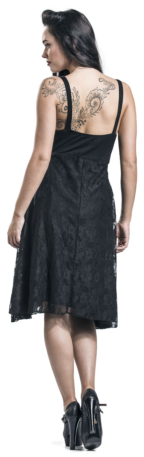 Alone In The Dark | Black Premium by EMP Robe mi-longue