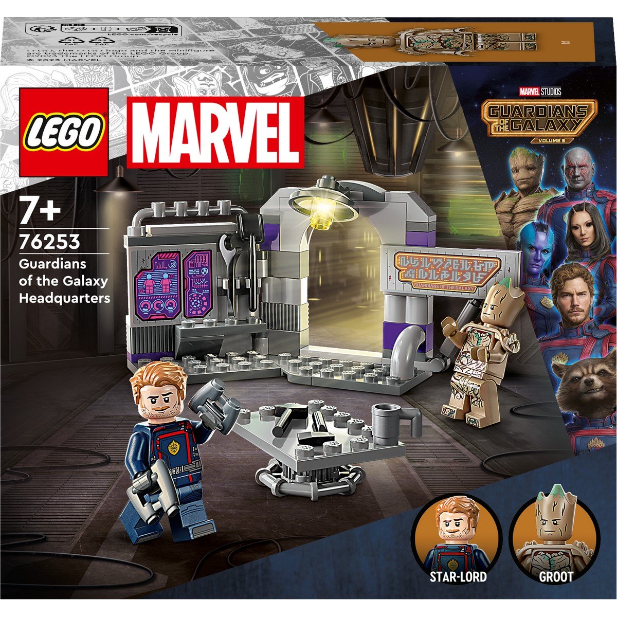 QG Gardiens de la Galaxie LEGO Marvel 76253