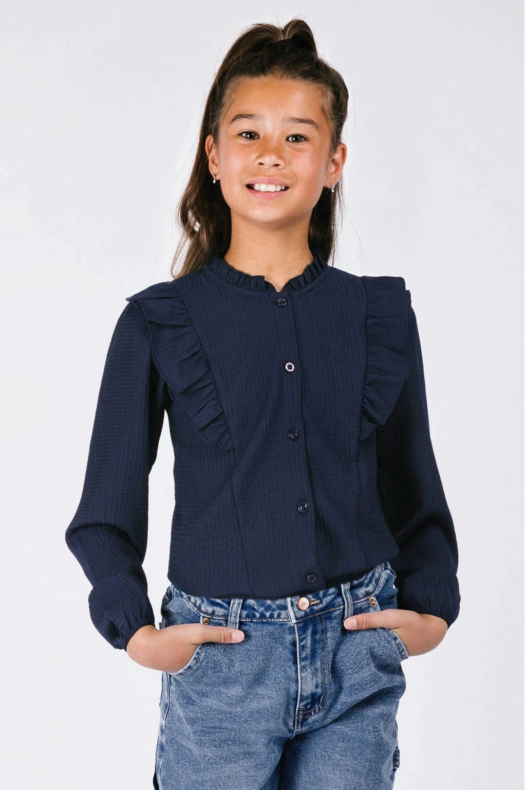 B.Nosy blouse blauw