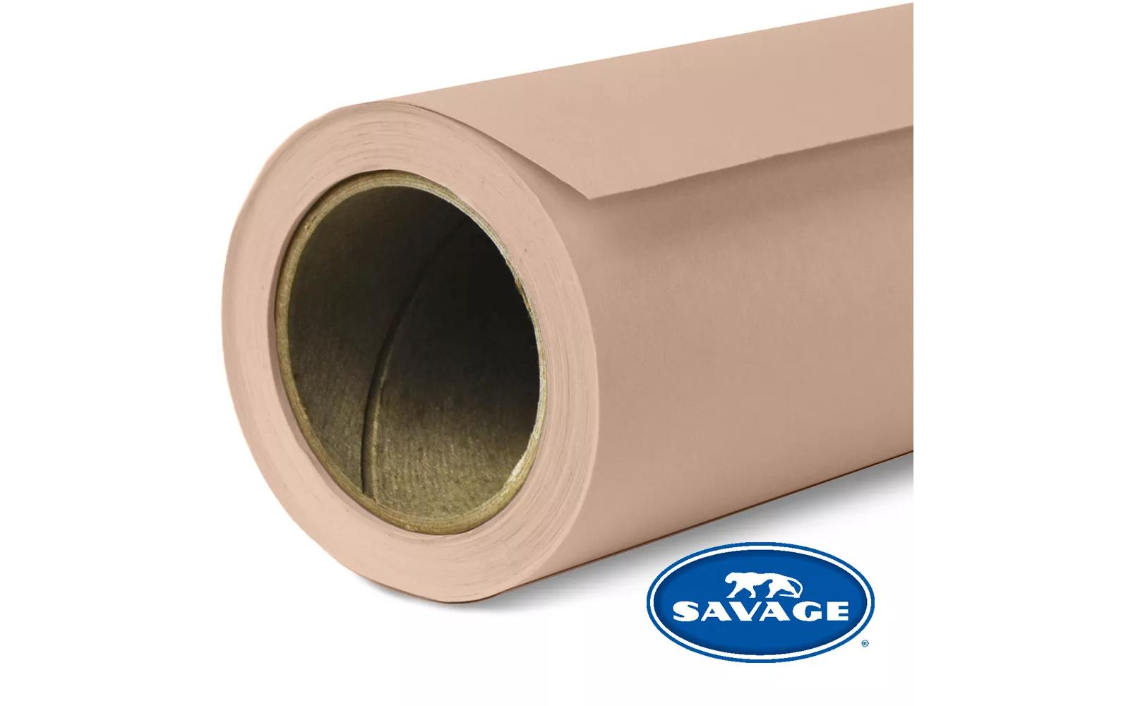 Hintergrund Papier 2.72 x 11m Pecan<br>Das Hintergrundpapier von Savage