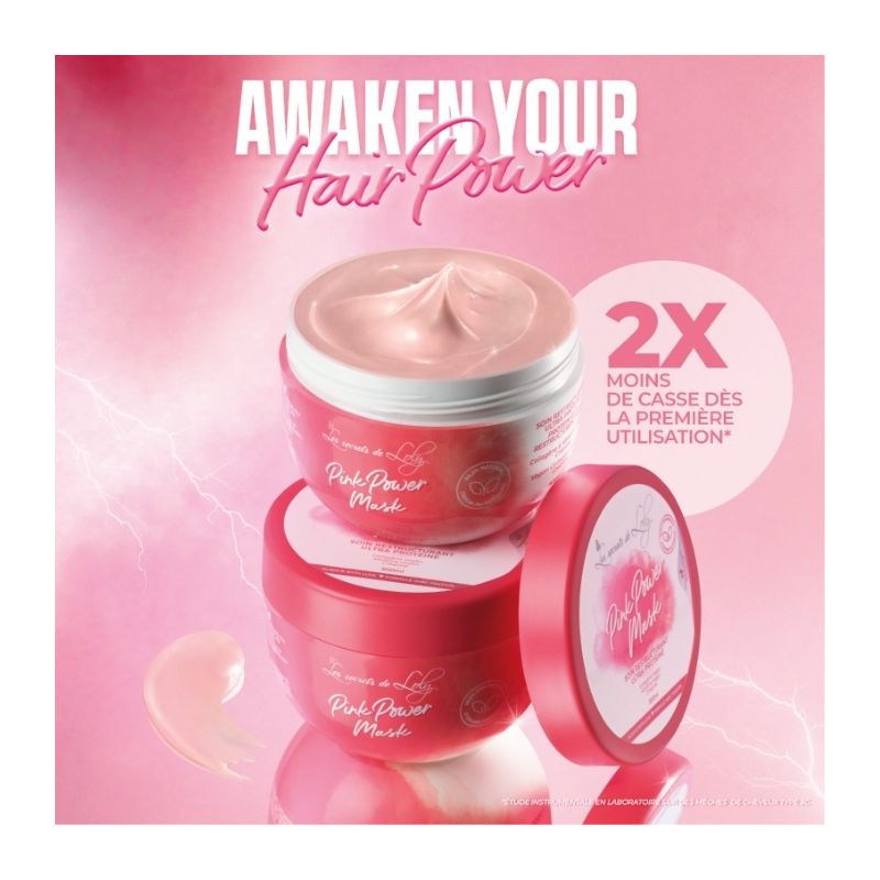 Masque restructurant Pink Power Les Secrets de Loly 300ml