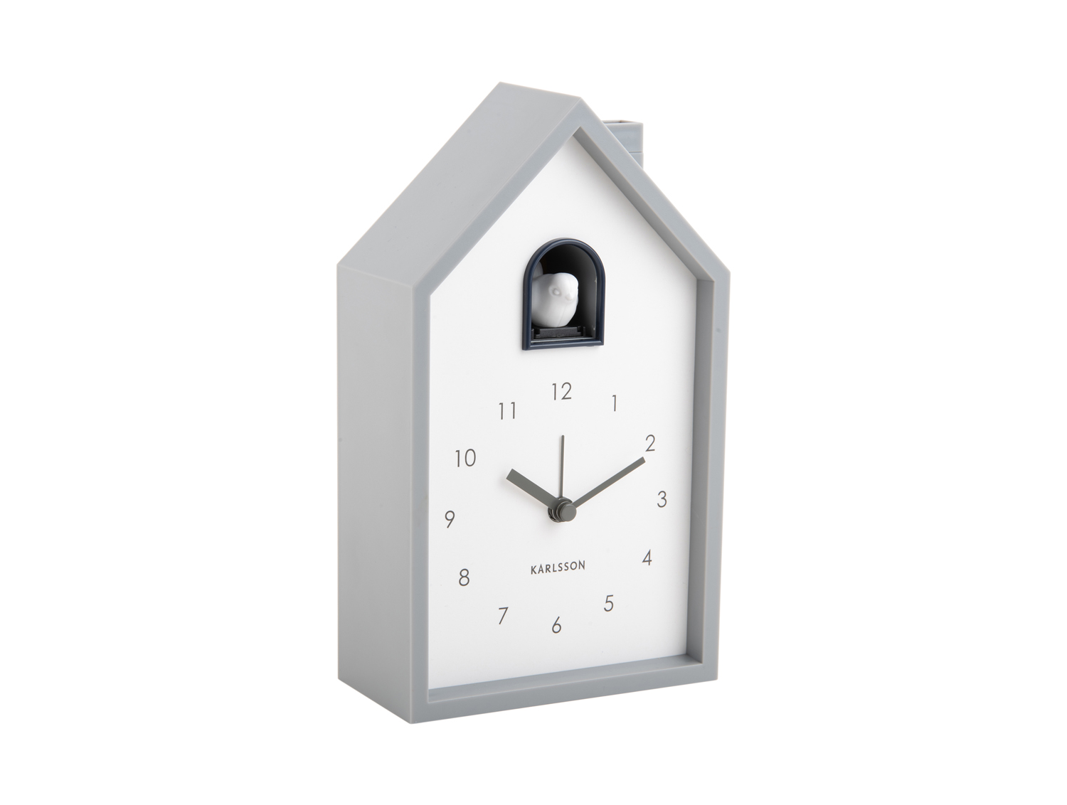 Alarm clock Modern Cuckoo mouse grey