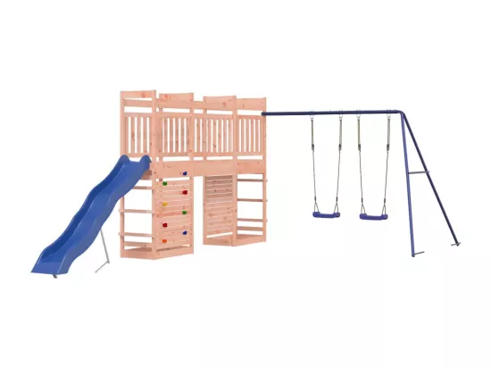 Aire de jeux d'extérieur bois massif de douglas