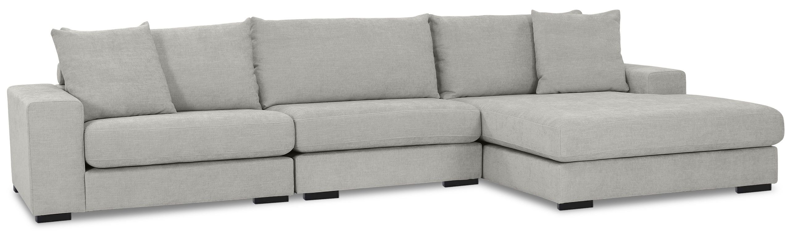 Loungebank stof Miami 01 Napels B303 x D180 x H87 cm