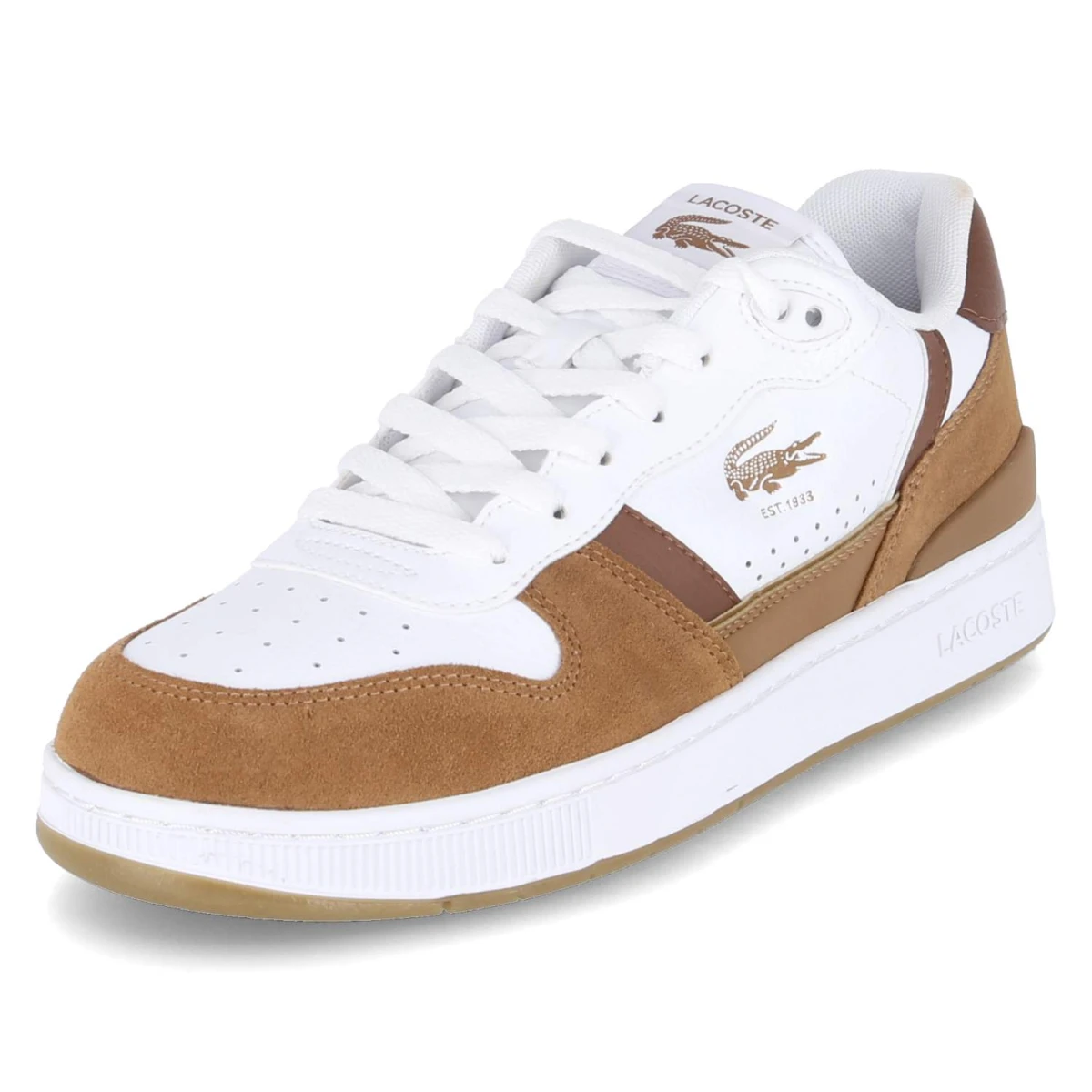 LacosteLow Sneaker T-CLIP SET - wht/brn