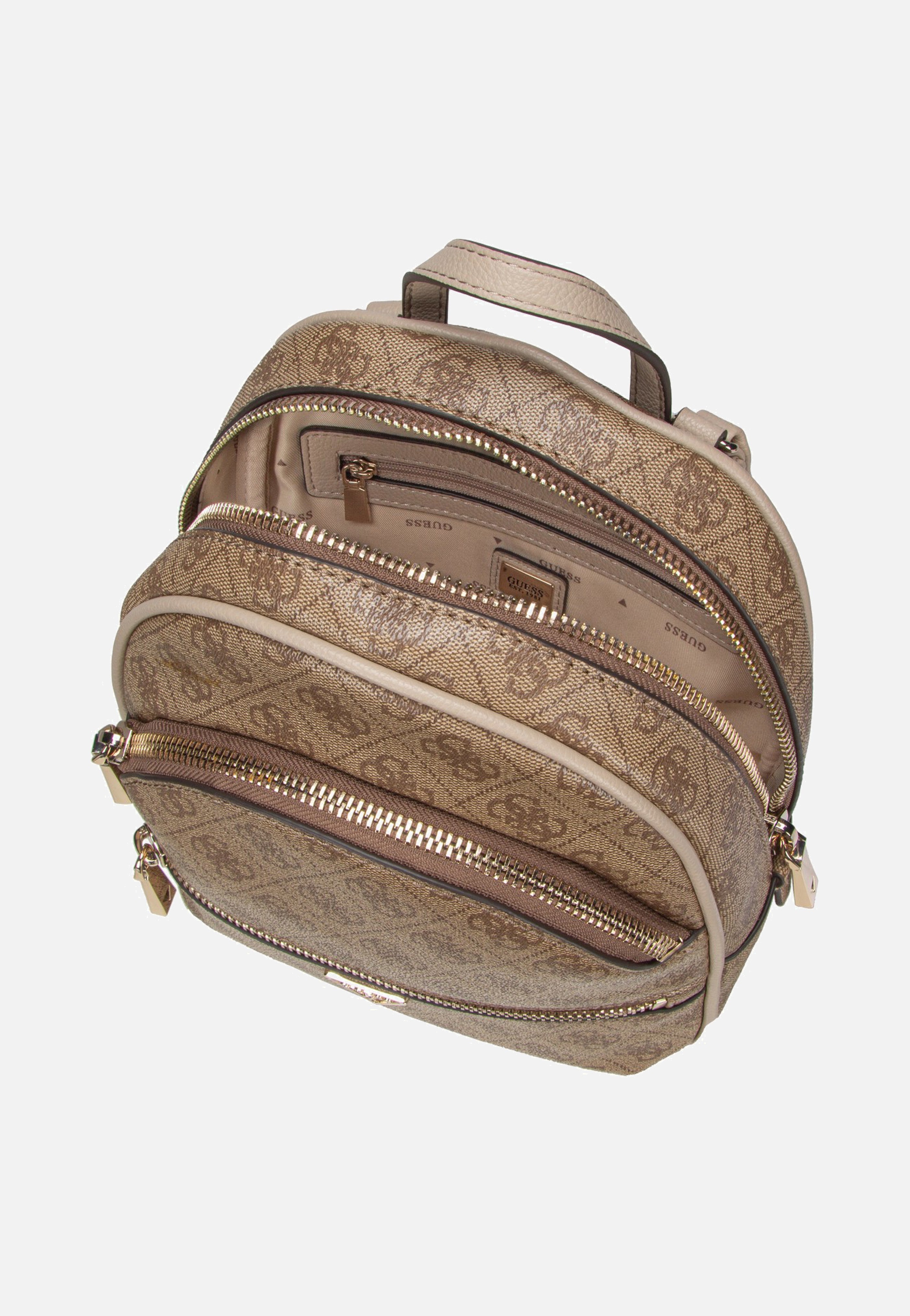 Manhattan II Latte Logo - Rucksack