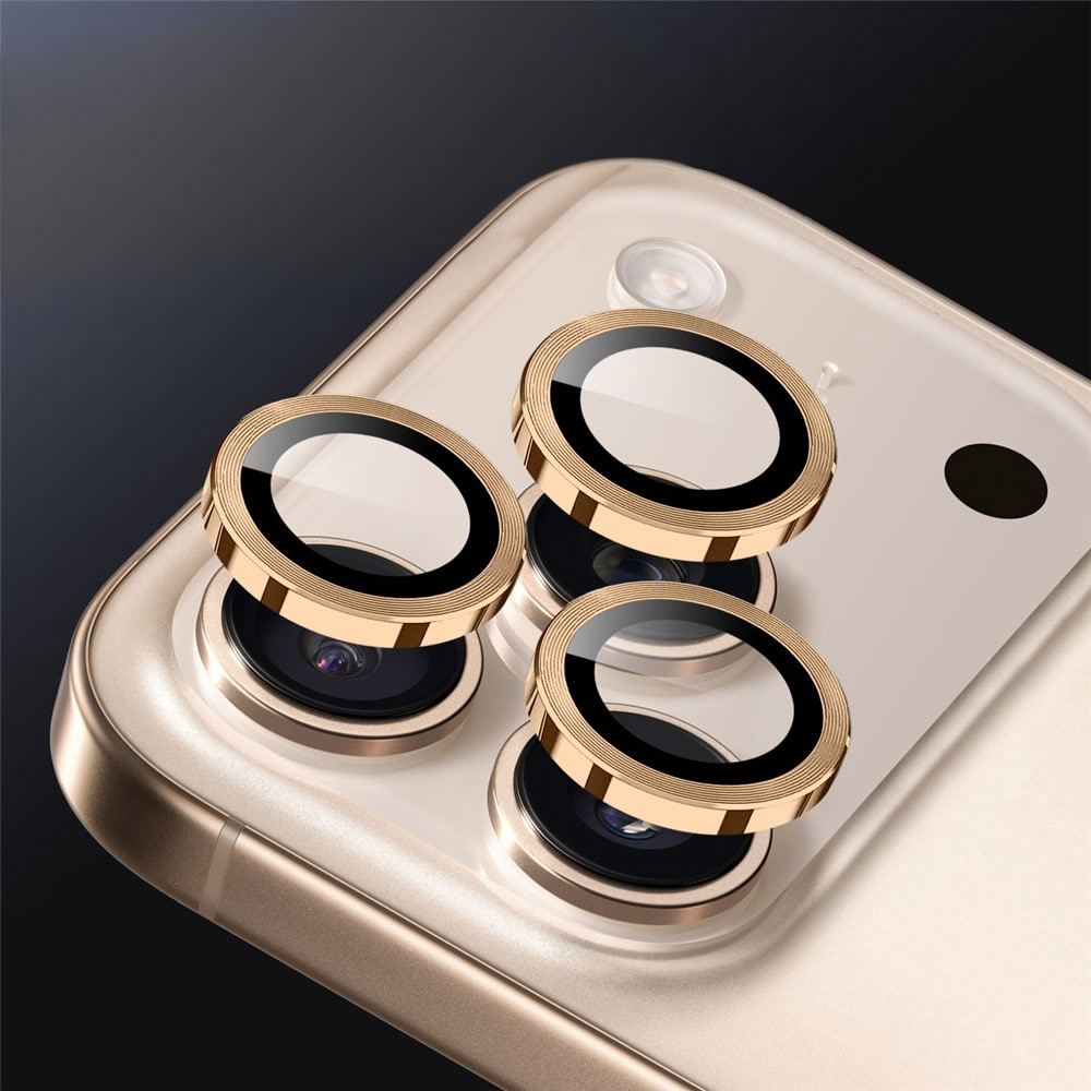 iPhone 17 Pro / 17 Pro Max Kameraschutz Objektiv Ring Protector Abdeckung - Roségold