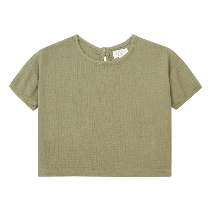 The Simple Folk T-Shirt Coton Bio | Sauge