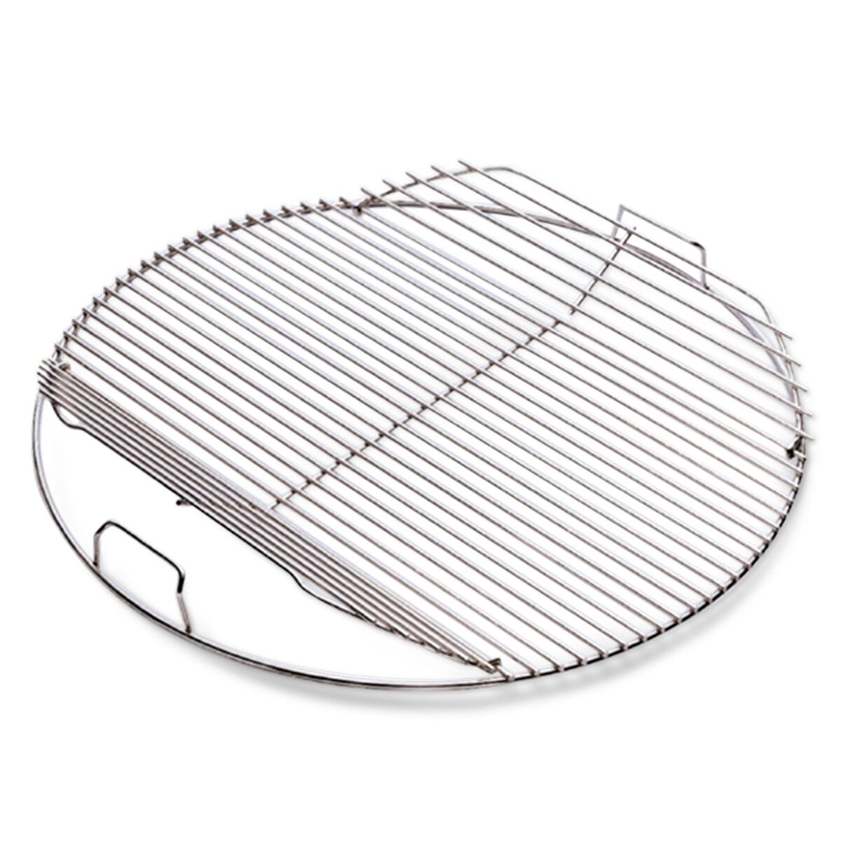 Grillrist med brettekant rustfritt stål, 57 cm