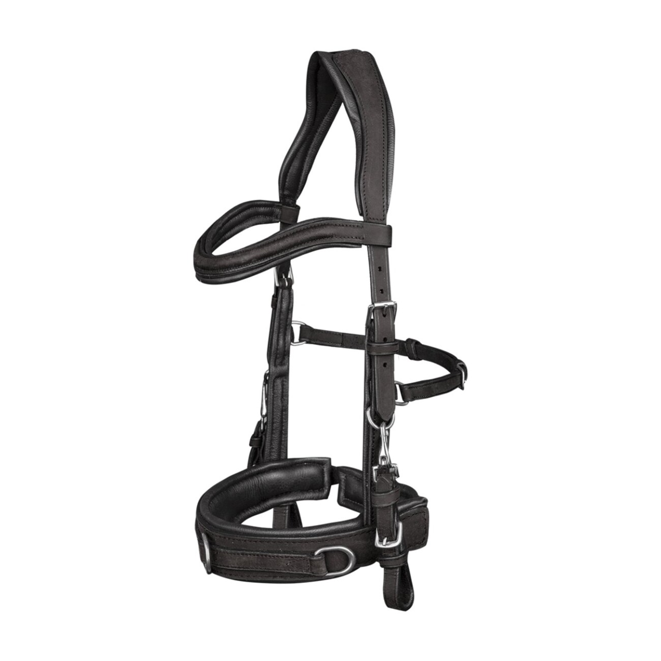 Waldhausen GmbH Waldhausen Kappzaum Anatomic schwarz VB/ COB (Vollblut)