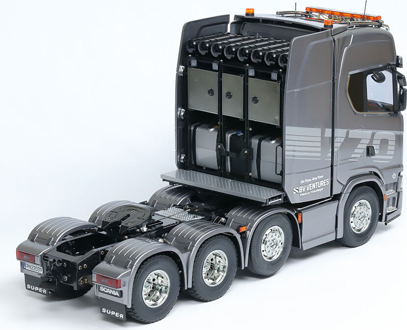 Tamiya - Rc Scania 770 S 8X4/4 Fjernstyret Lastbil Byggesæt - 1:14 - 56371