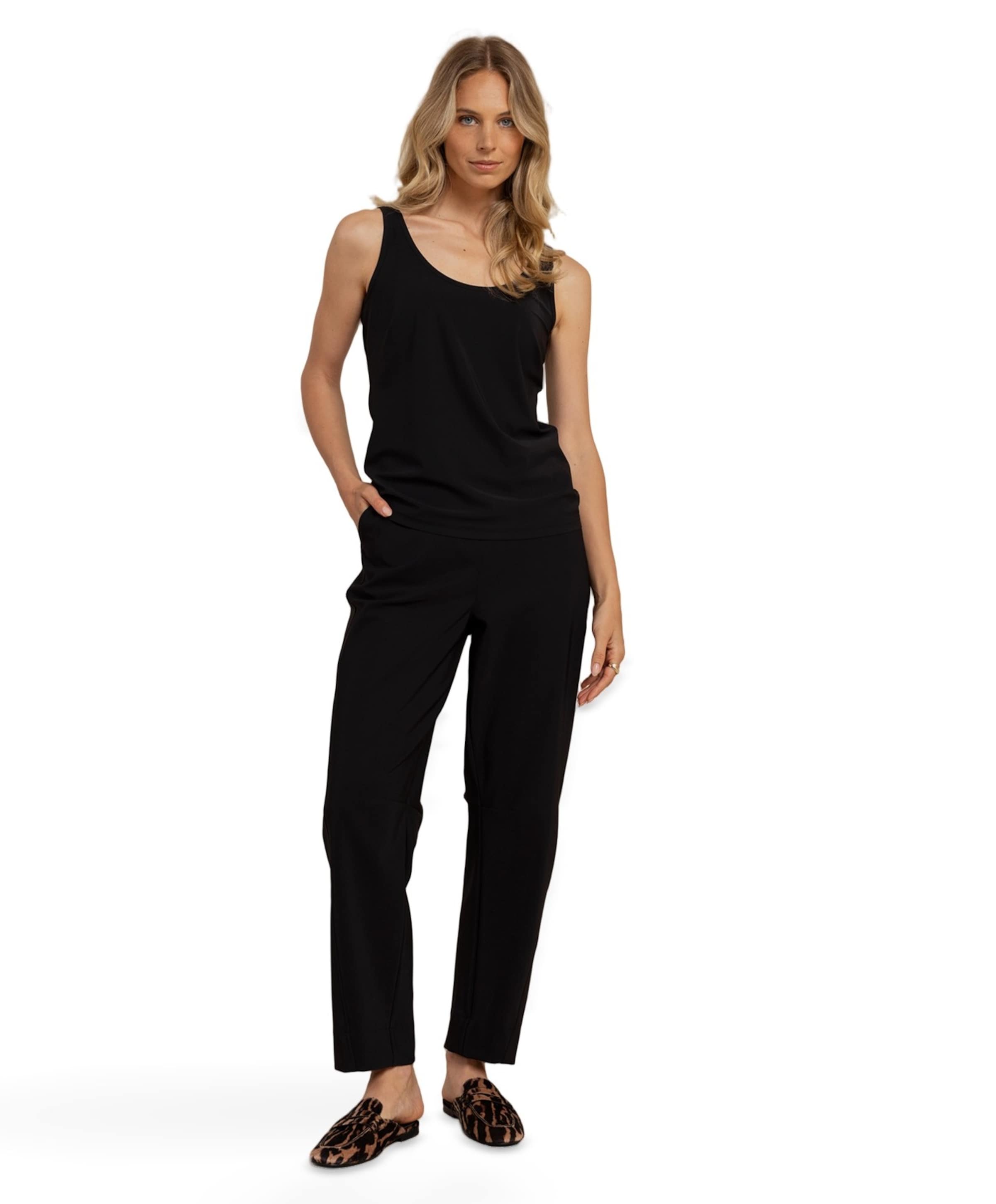 Studio Anneloes Marlise barrel dames broek zwart