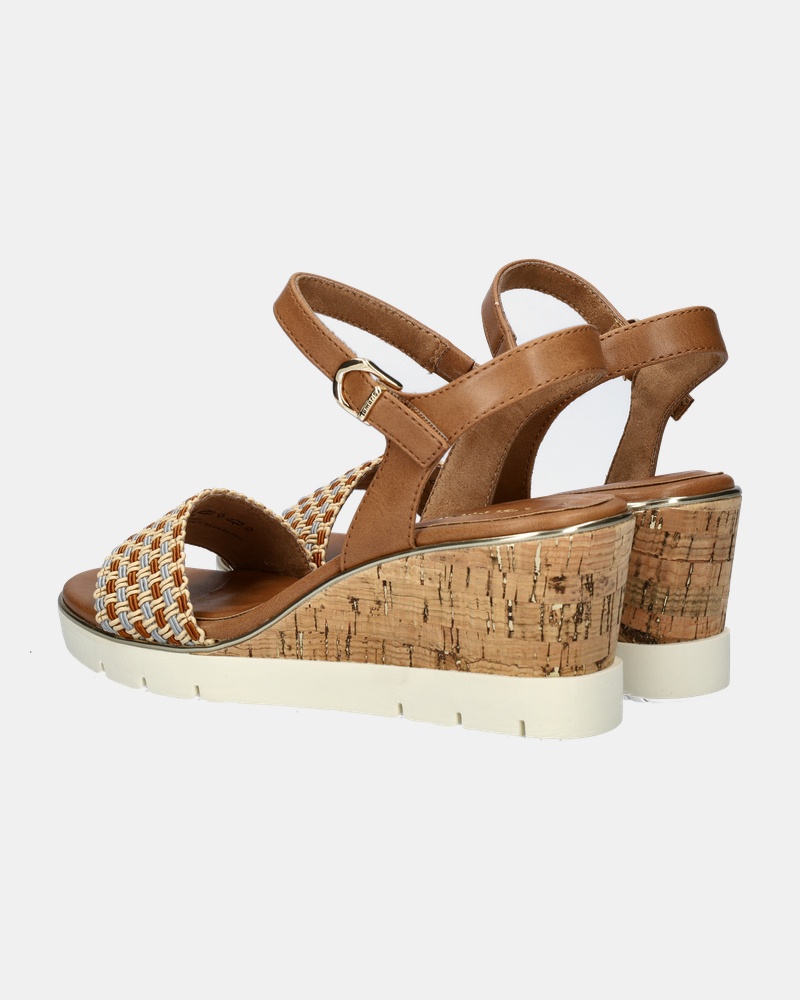Tamaris Sandalen  - cognac