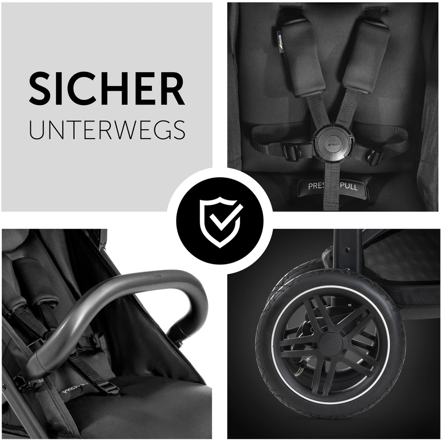hauck Buggy Rapid 4D Air Black