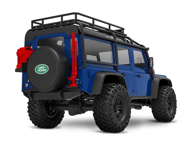 Traxxas Scale Crawler TRX-4M Land Rover Defender Blau, RTR, TRX-4 Performance im Mini-Format