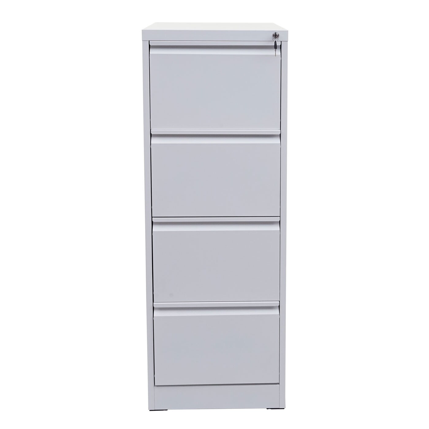 Hängeregisterschrank MCW-H16, Aktenschrank Büroschrank Stahlschrank, Format Legal + A4 abschließbar 134x46x62cm ~ weiß