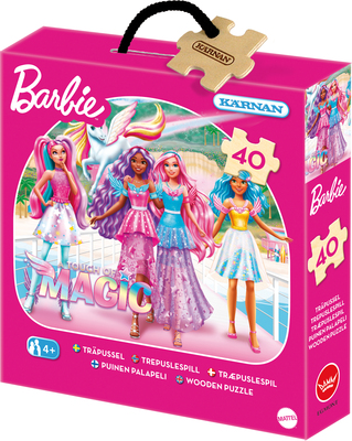 Kärnan Barbie Trepuslespill 40 Brikker