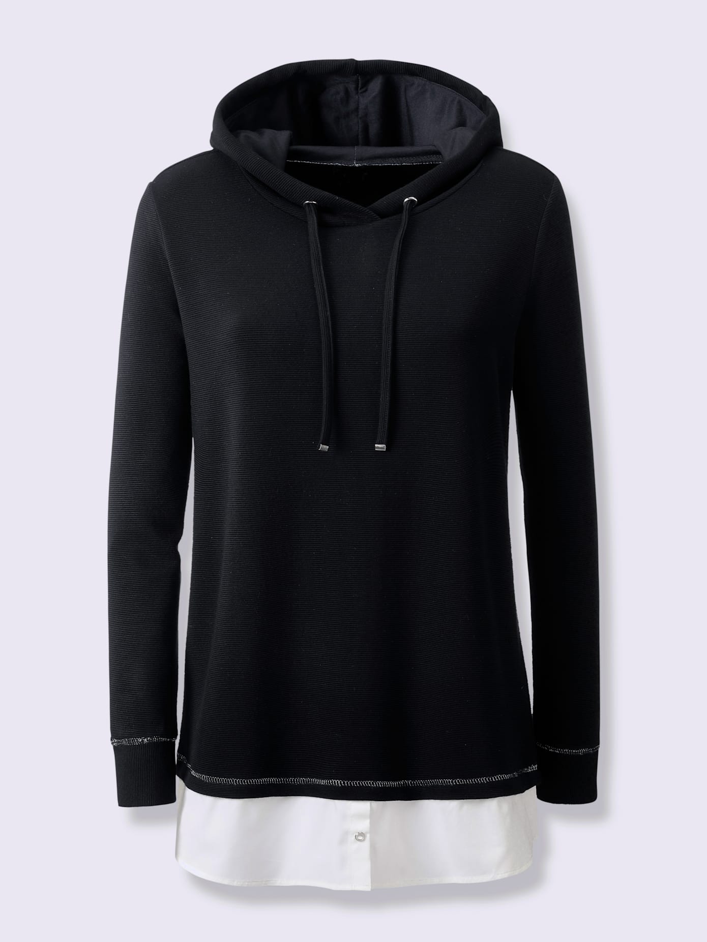 Sweatshirt 2 en 1 t-shirt 2 en 1