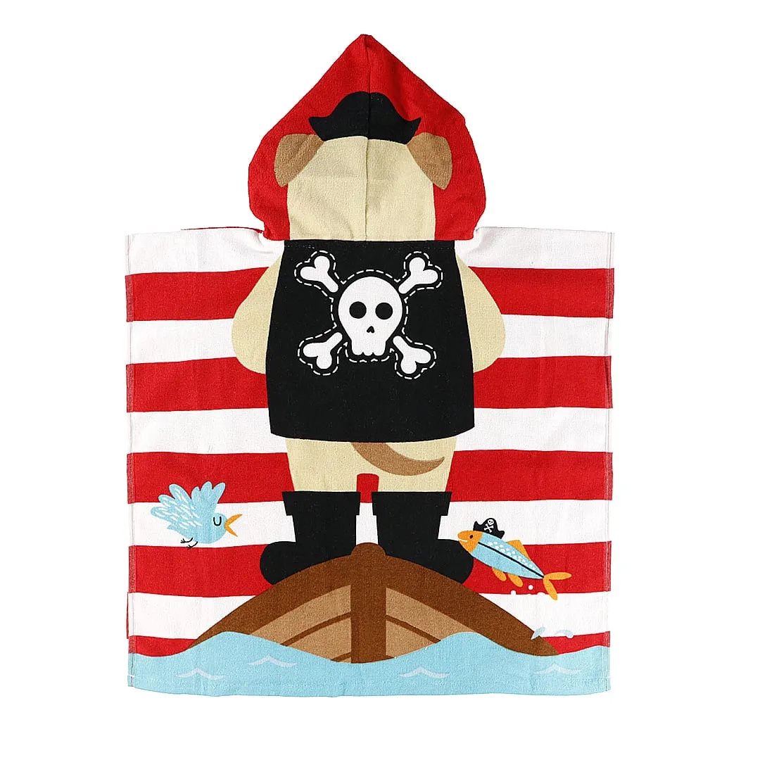 Clément - Équipement Serviette de Plage à Capuchon - Pirate